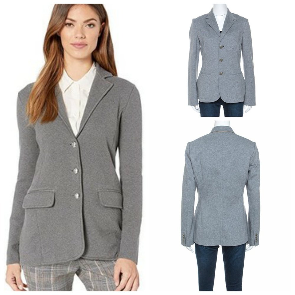 😍 RALPH LAUREN Luxury Equestrian Cotton Blazer - Picture 16 of 16